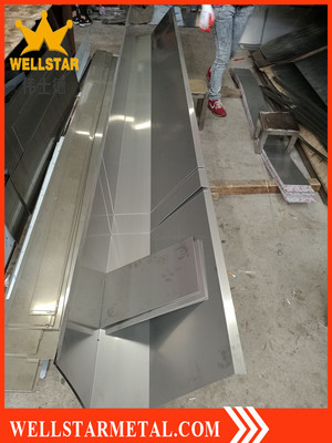 不锈钢水槽与排水沟在制冷设备厂房中的应用与加工