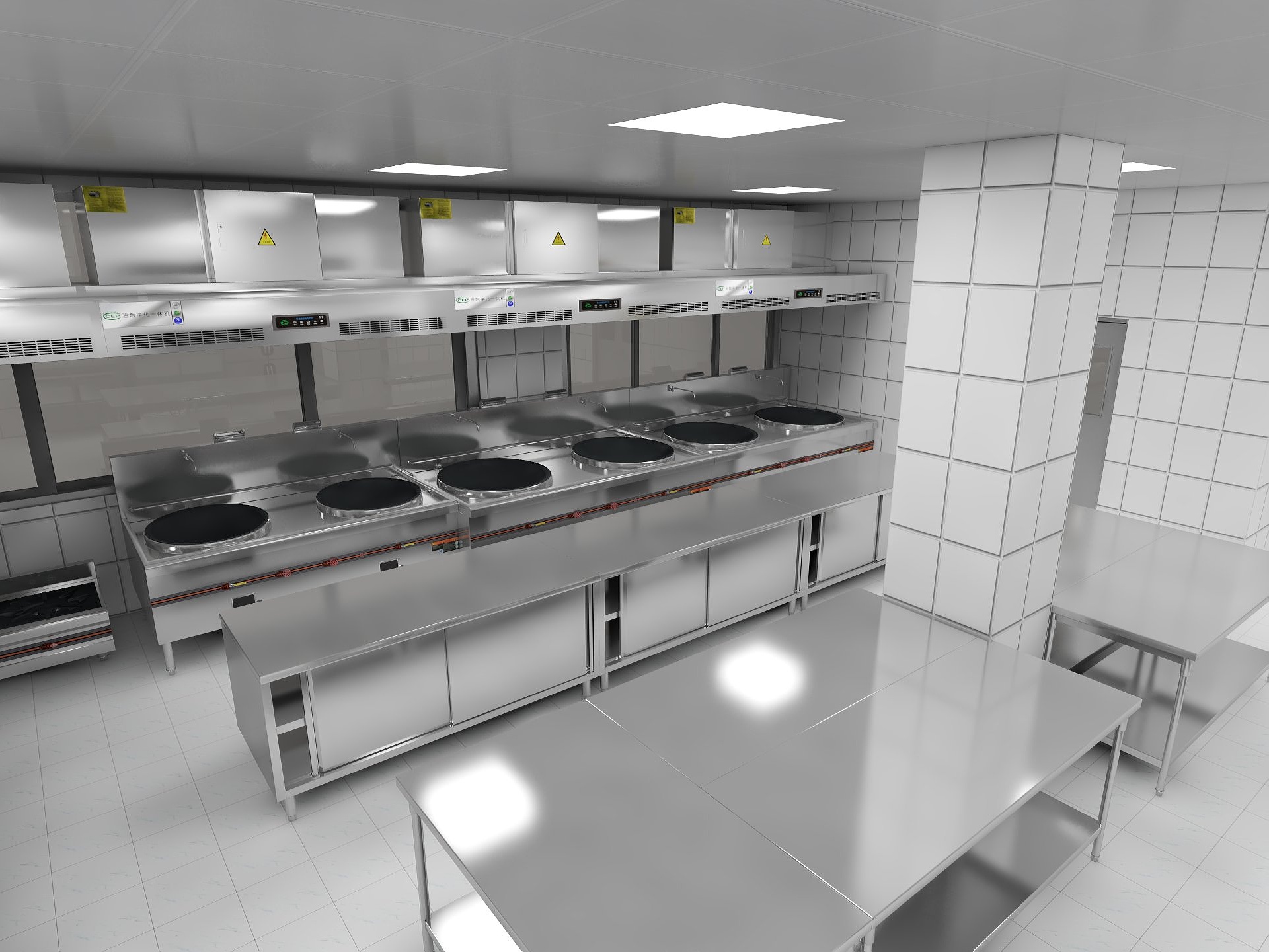 商用厨房排风要求与专业设计解析——四川优佰特厨房设备厂家的分享