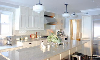 极简与功能的融合 专业解析北欧风格大理石台面厨房设计